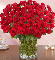 Premium red roses 
