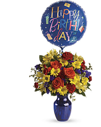 The Fly Away Birthday Bouquet