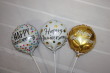 Small Happy Anniversary balloons.