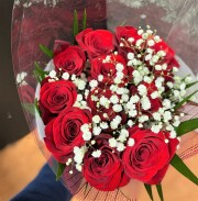 70cm Red Roses