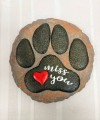 Miss You Paw Print