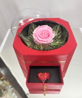 Pink Rose Box 