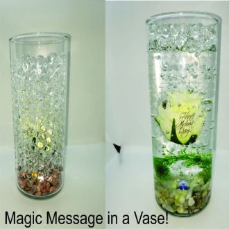 Secret Message in a Vase - Mother's Day