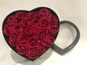 MGM Rose Large Heart Shaped box