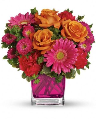  Teleflora\'s Turn Up The Pink Bouquet