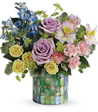 Staned Glass Blooms Bouquet
