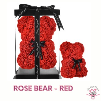 Rose Teddy Bear (RED)