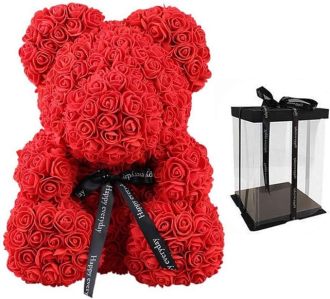 Rose Teddy Bear (RED Large)