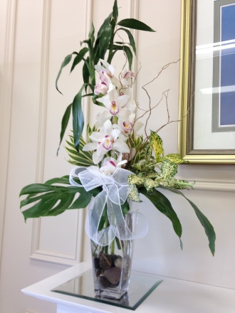 Carisma Florists® Squisito White Cymbidium Orchid