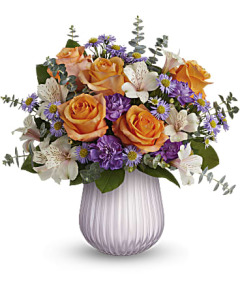Teleflora's Lavender Luster Bouquet DX