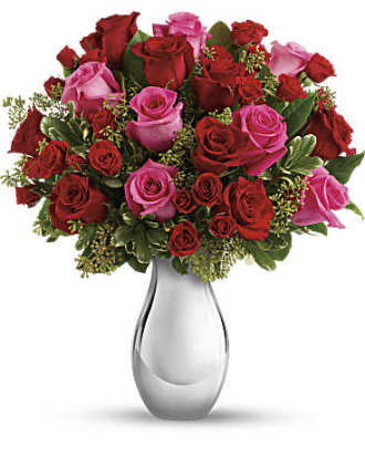 Teleflora\'s True Romance Bouquet with Red Roses