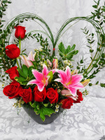 Bouquet en Coeur