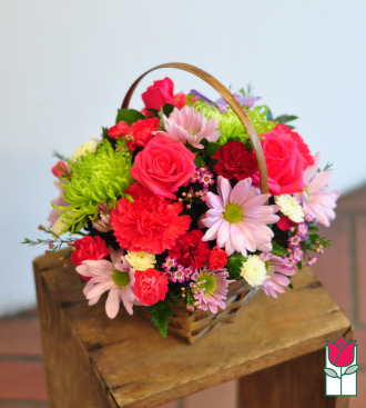 beretania florist olivia basket honolulu hawaii flower basket delivery 
