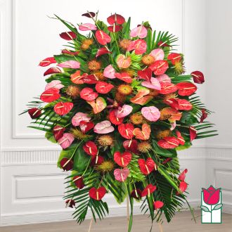 beretania florist aina haina tropical wreath honolulu wreath delivery