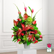 beretania florist liholiho tropical arrangement
