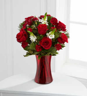Le bouquet Romance des fêtes™ de FTD®