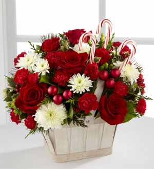 The FTD® Candy Cane Lane® Bouquet