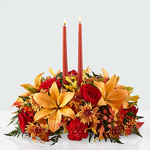 The FTD® Bright Autumn™ Centerpiece