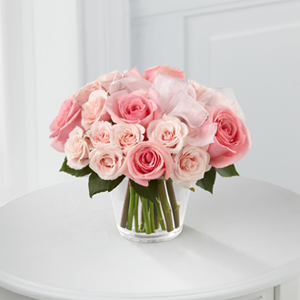 The FTD Pure Perfection Rose Bouquet
