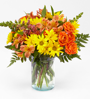 The FTD® Warm Amber™ Bouquet
