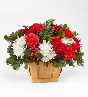 The FTD® Good Tidings™ Floral Basket