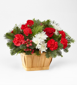 The FTD Good Tidings Floral Basket