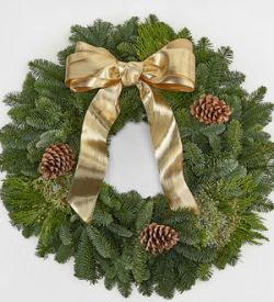 The FTD Shimmer & Glimmer Wreath