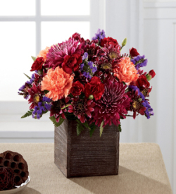Shady Side Florist The FTD® Homespun Harvest™ Bouquet Marshall, NC