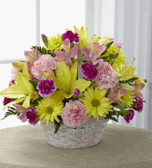 The FTD® Basket of Cheer® Bouquet