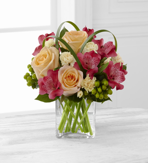 The FTD All Aglow Bouquet by Better Homes and Gardens - VASE INCLUDED
