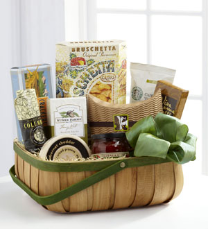 The FTD Heartfelt Sympathies Gourmet Basket