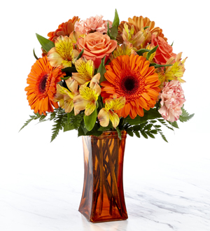 The FTD® Orange Essence™ Bouquet- VASE INCLUDED