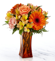 The FTD® Orange Essence™ Bouquet- VASE INCLUDED