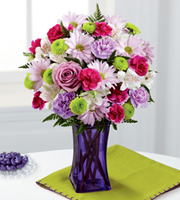 The FTD® Purple Pop™ Bouquet