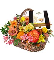 A Basket full of Flowers with Gottlieber Huppen
