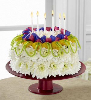 The FTD® Bright Days Ahead™ Floral Cake