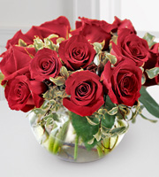 The FTD Contemporary Rose Bouquet