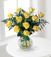 The FTD Brighten the Day  Rose Bouquet
