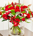 Luxurious Bouquet with Red Roses