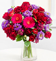Romantic Bouquet in Purple Colors