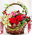 Wonderful Flower Arrangement in Basket