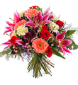 Bouquet of Roses with Lilies
