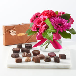 Everyday Love Bouquet and Chocolates