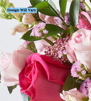Cinta Rosa—Ramo Original del Florista