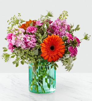 Aqua Escape™ Bouquet by FTD® - VASE INCLUDED