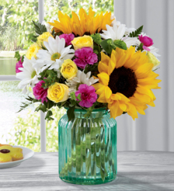 The FTD Sunlit Meadows Bouquet by Better Homes and Gardens