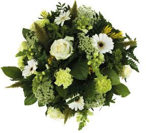 Bouquet of Mixed White Flowers