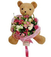 Bouquet para una ocasión especial con Osito Teddy