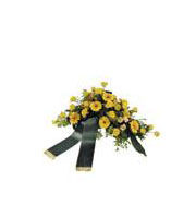 Funeral Arrangement with Ribbon