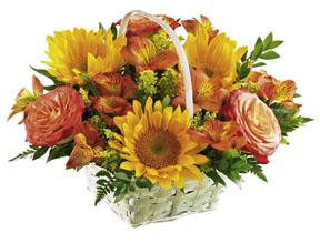 The FTD® Happy Blooms™ Basket